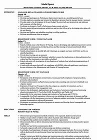 Image result for Nurse Manager Resume Examples