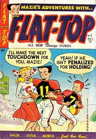 Image result for Harvey Comics Flat Top Jr