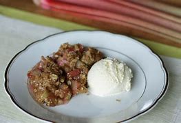 Image result for Rhubarb Crisp