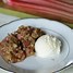 Image result for Layered Rhubarb Crisp