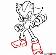 Image result for Shadow Drawing Easy Sonic