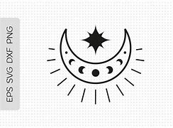 Image result for Moon Outline Logo