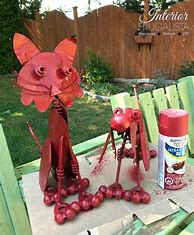 Image result for Outdoor Metal Art DIY