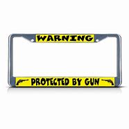 Image result for Firearms License Plate