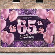 Image result for Happy 65th Birthday Decorations