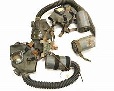 Image result for WW2 Gas Mask Oxygen Tank