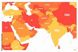 Image result for Middle East Asia Political Map