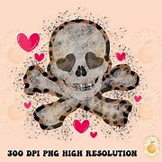 Image result for Free Clip Art Valentine Skull