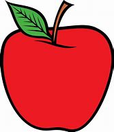 Image result for Red Apple Cartoon Png