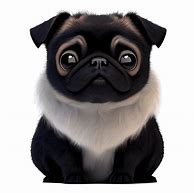 Image result for Cute Black Pug Pictures