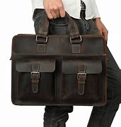 Image result for Designer Leather Laptop Bags for Men