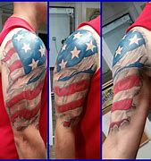 Image result for 2 Flag Tattoo