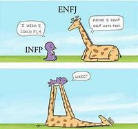 Image result for ESTJ and INFP Memes