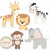 Image result for Baby Boy Jungle Animals Clip Art