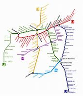 Image result for Santiago Metro Map