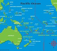 Image result for pacific ocean islands map