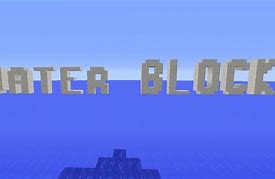 Image result for Minecraft 2D Water Block