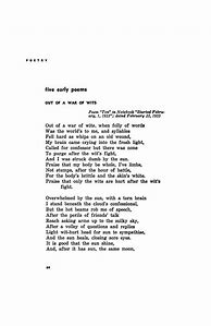 Image result for War Poetry