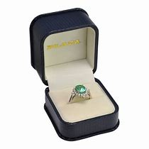 Image result for Emerald Diamond Platinum Ring