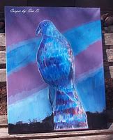 Image result for Hawk Bird Blue Art