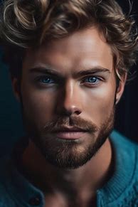 Image result for Light Blue Eyes Male