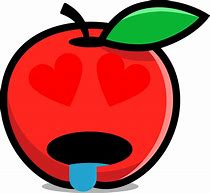 Image result for Red Apple Cartoon Png