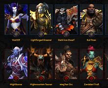 Image result for WoW Updated Races