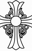 Image result for Chrome Hearts Cross Outline