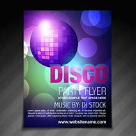 Image result for Disco Backdrop Template Flyer