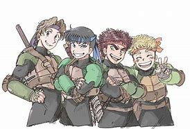 Image result for TMNT by Gomatarou02