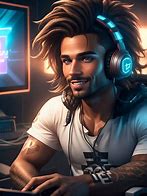 Image result for Ai Generated Images of Gamers