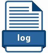 Image result for Log File Icon Ong