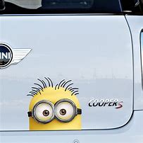 Image result for Minion Car Hood Decals