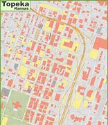 Image result for Topeka KS City Map