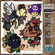 Image result for Super Mario Flash Art