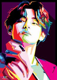 Image result for Kim Tae Hyung and Jisoo Fan Art