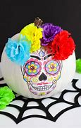 Image result for Day of Dead Pumpkin