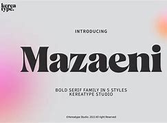 Image result for Modern Serif Bold Font