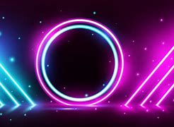 Image result for Neon Circle Wall Art