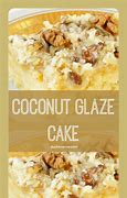 Image result for Coconut Walnut Cake