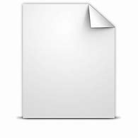 Image result for Document Icon White