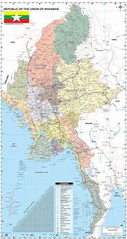 Image result for Myanmar Asia Map