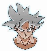 Image result for goku head drawing