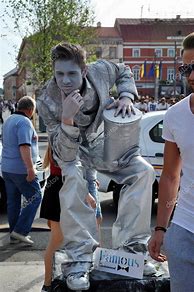 Image result for Living Statue Street Performer