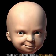 Image result for Free 3D Model of Baby Head