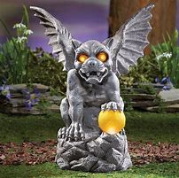 Image result for Solar Gargoyle Statues