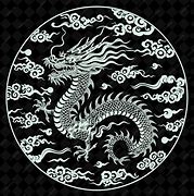 Image result for Dragon Circle White Background