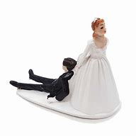 Image result for Wedding Cake Toppers Bride and Groom