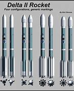 Image result for Delta 2 Rocket Drawing