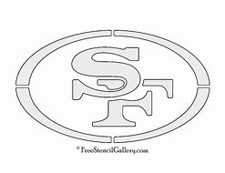 Image result for 49ers Stencil